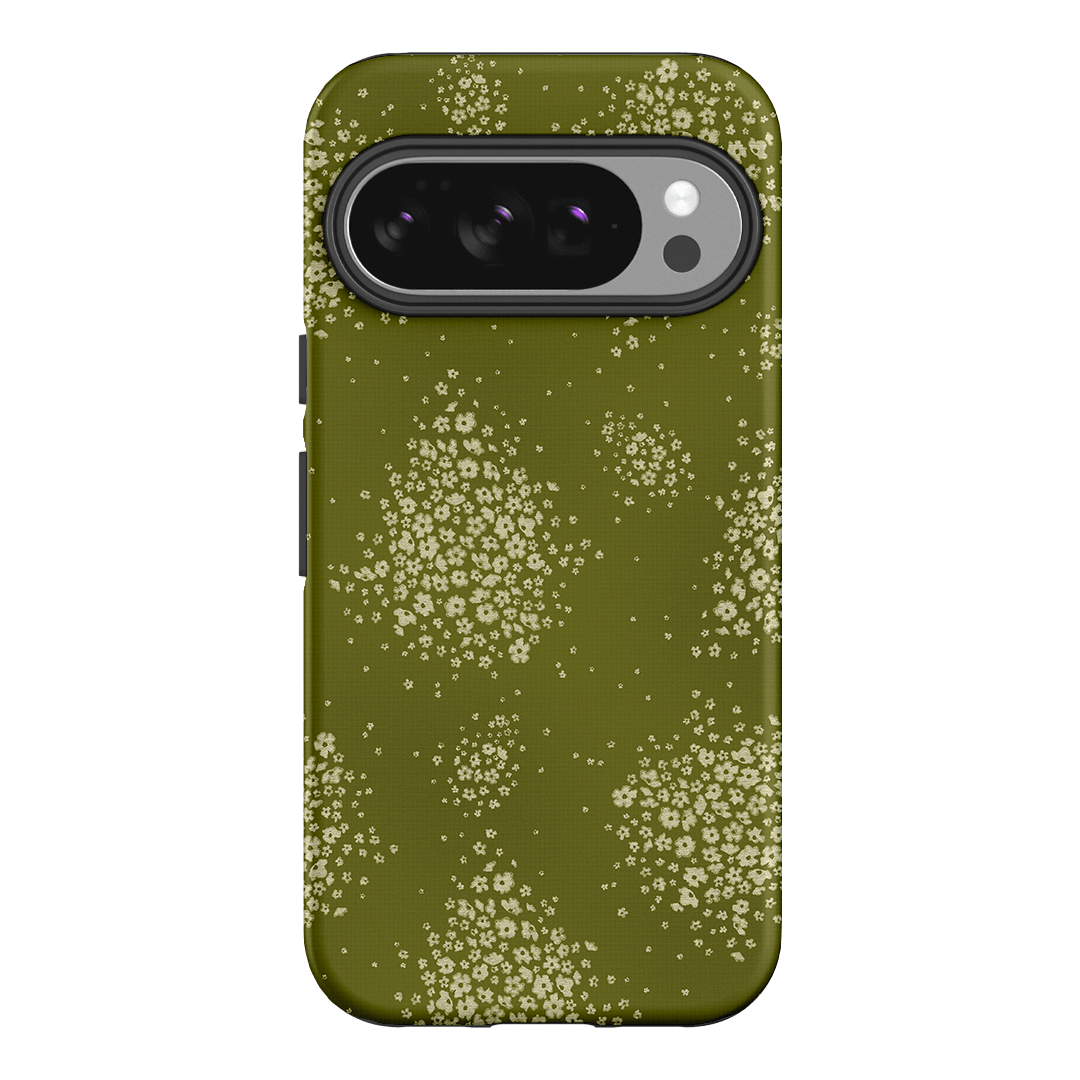 Olive Bloom Printed Phone Cases Google Pixel 10 / Armoured by Veronica Tucker - The Dairy