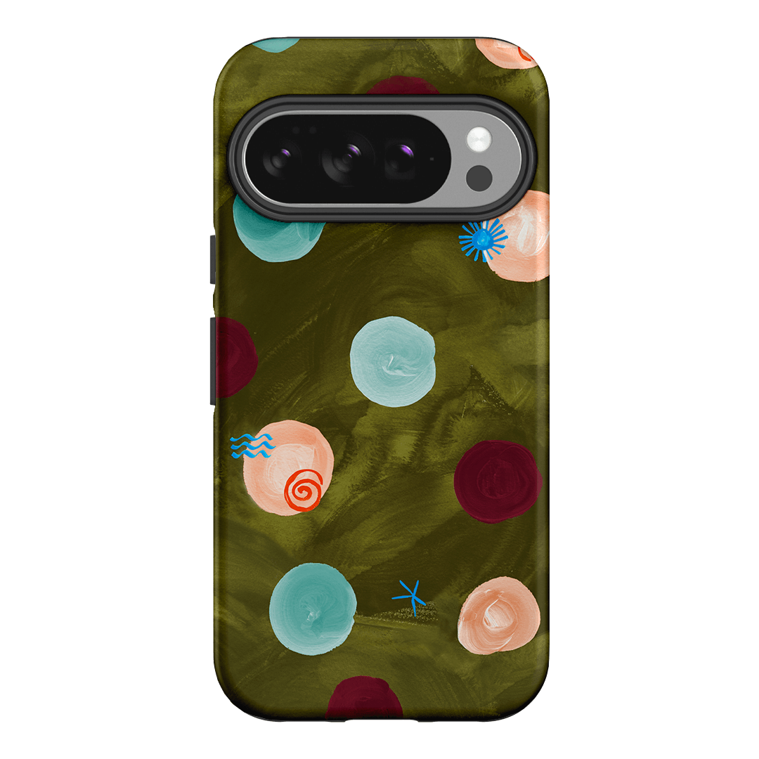 Olive Spot Printed Phone Cases Google Pixel 10 / Armoured by Charlie Taylor - The Dairy