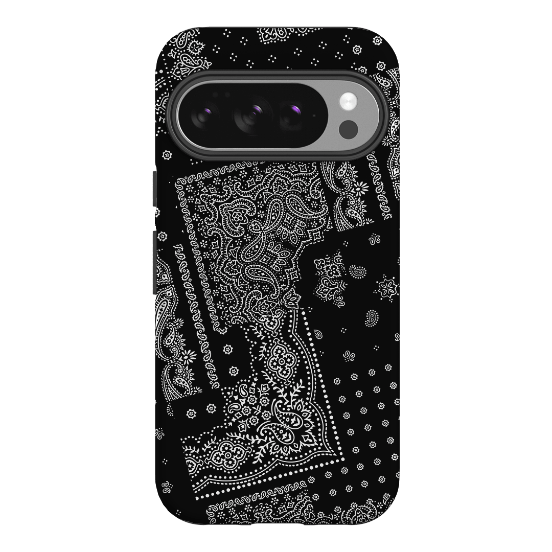 Paisley Noir Printed Phone Cases Google Pixel 10 / Armoured by The Dairy - The Dairy