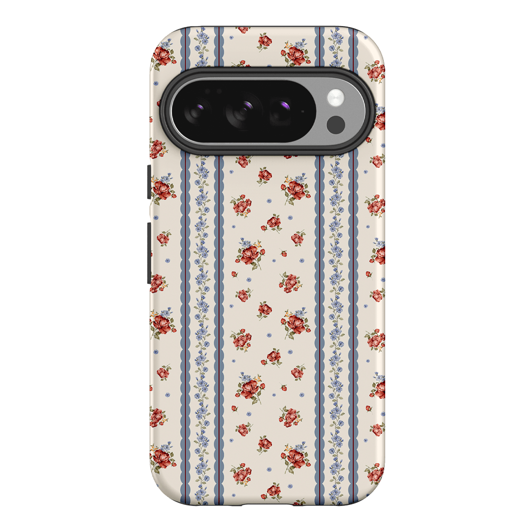 Rose Stripe Printed Phone Cases Google Pixel 10 / Armoured by Kasiags Art - The Dairy
