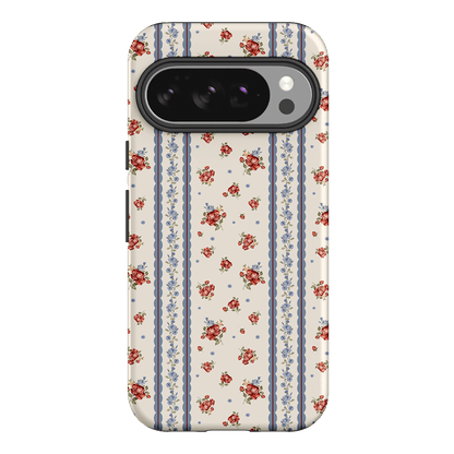 Rose Stripe Printed Phone Cases Google Pixel 10 / Armoured by Kasiags Art - The Dairy