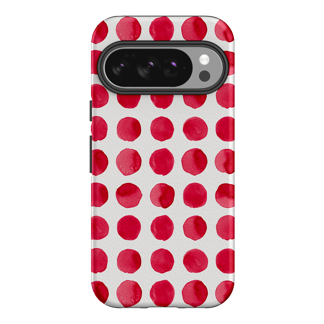 Spots in Red Printed Phone Cases by The Dairy - The Dairy