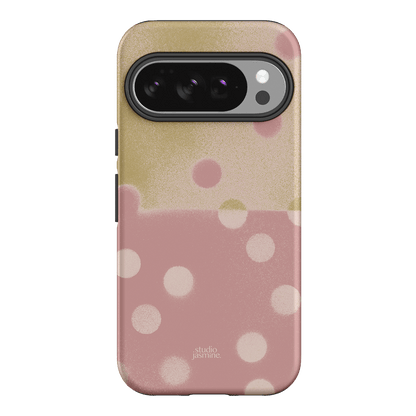 Strawberry Polka Dot Printed Phone Cases Google Pixel 10 / Armoured by Jasmine Dowling - The Dairy