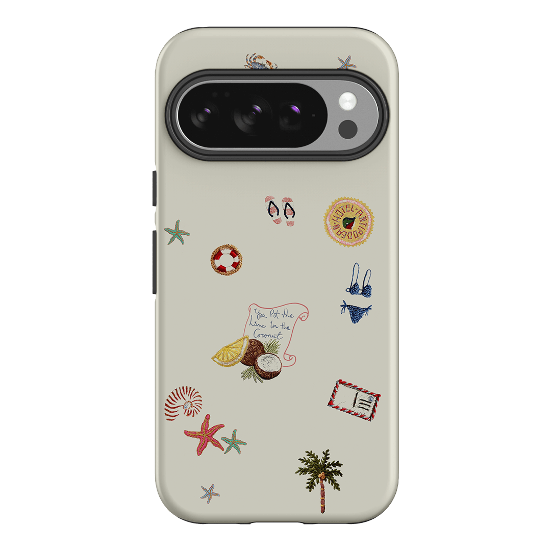 Vacay All Day Cream Printed Phone Cases by Antipodean - The Dairy