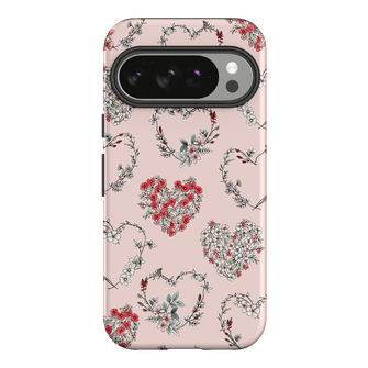 Wild Heart Wreath Printed Phone Cases Google Pixel 10 / Armoured by Typoflora - The Dairy
