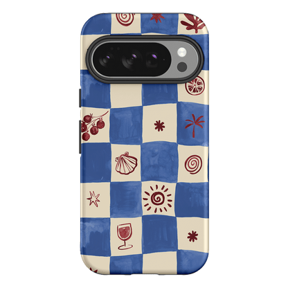 Afternoon Mezze Cornflower Printed Phone Cases Google Pixel 10 Pro / Armoured by Charlie Taylor - The Dairy