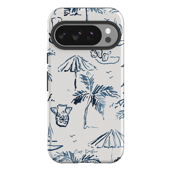 Balmy Blue Printed Phone Cases Google Pixel 10 Pro / Armoured by Cass Deller - The Dairy