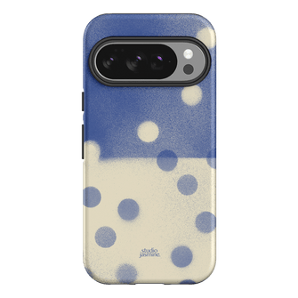 Bleu Polka Dot Printed Phone Cases Google Pixel 10 Pro / Armoured by Jasmine Dowling - The Dairy