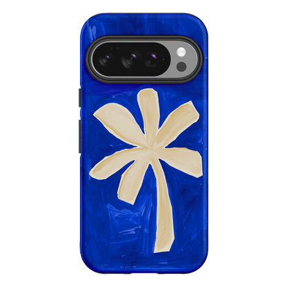 Bleu Palm Printed Phone Cases Google Pixel 10 Pro / Armoured by Charlie Taylor - The Dairy