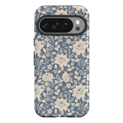 Blue Garden Printed Phone Cases Google Pixel 10 Pro / Armoured by Kasiags Art - The Dairy