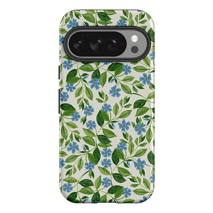 Blue Vines Printed Phone Cases Google Pixel 10 Pro / Armoured by Ellie Mae - The Dairy