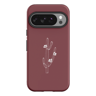 Cactus Flower Printed Phone Cases Google Pixel 10 Pro / Armoured by Typoflora - The Dairy