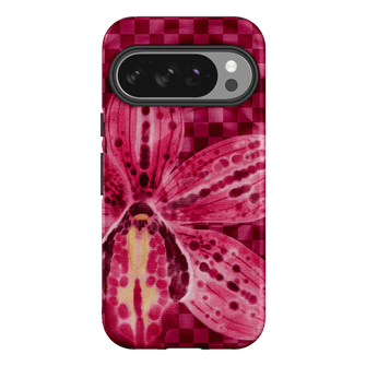 Check Orchid Printed Phone Cases Google Pixel 10 Pro / Armoured by Sally Hungerford - The Dairy