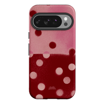 Cherry Polka Dot Printed Phone Cases Google Pixel 10 Pro / Armoured by Jasmine Dowling - The Dairy