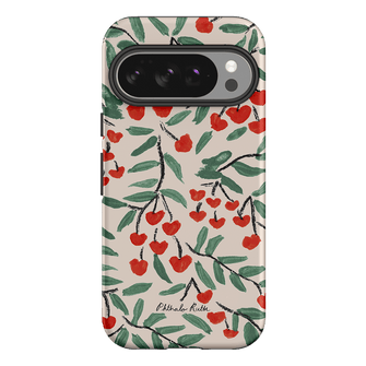Cherry Love Printed Phone Cases Google Pixel 10 Pro / Armoured by Phthalo Ruth - The Dairy