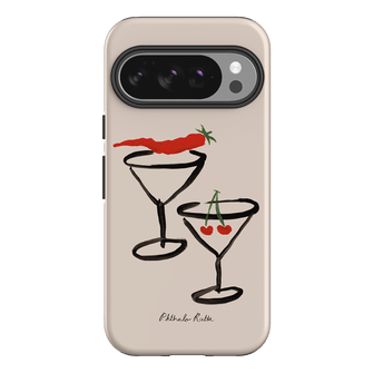 Chili Cherry Printed Phone Cases Google Pixel 10 Pro / Armoured by Phthalo Ruth - The Dairy