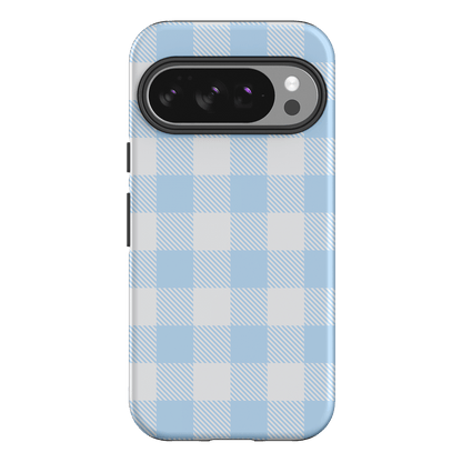 Cloud Plaid Printed Phone Cases Google Pixel 10 Pro / Armoured by The Dairy - The Dairy