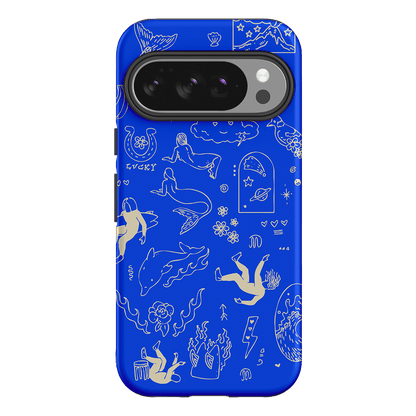 Easty Flash Blue Printed Phone Cases Google Pixel 10 Pro / Armoured by Easty Beasty - The Dairy
