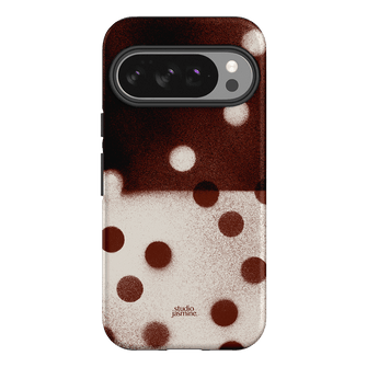 Espresso Polka Dot Printed Phone Cases Google Pixel 10 Pro / Armoured by Jasmine Dowling - The Dairy
