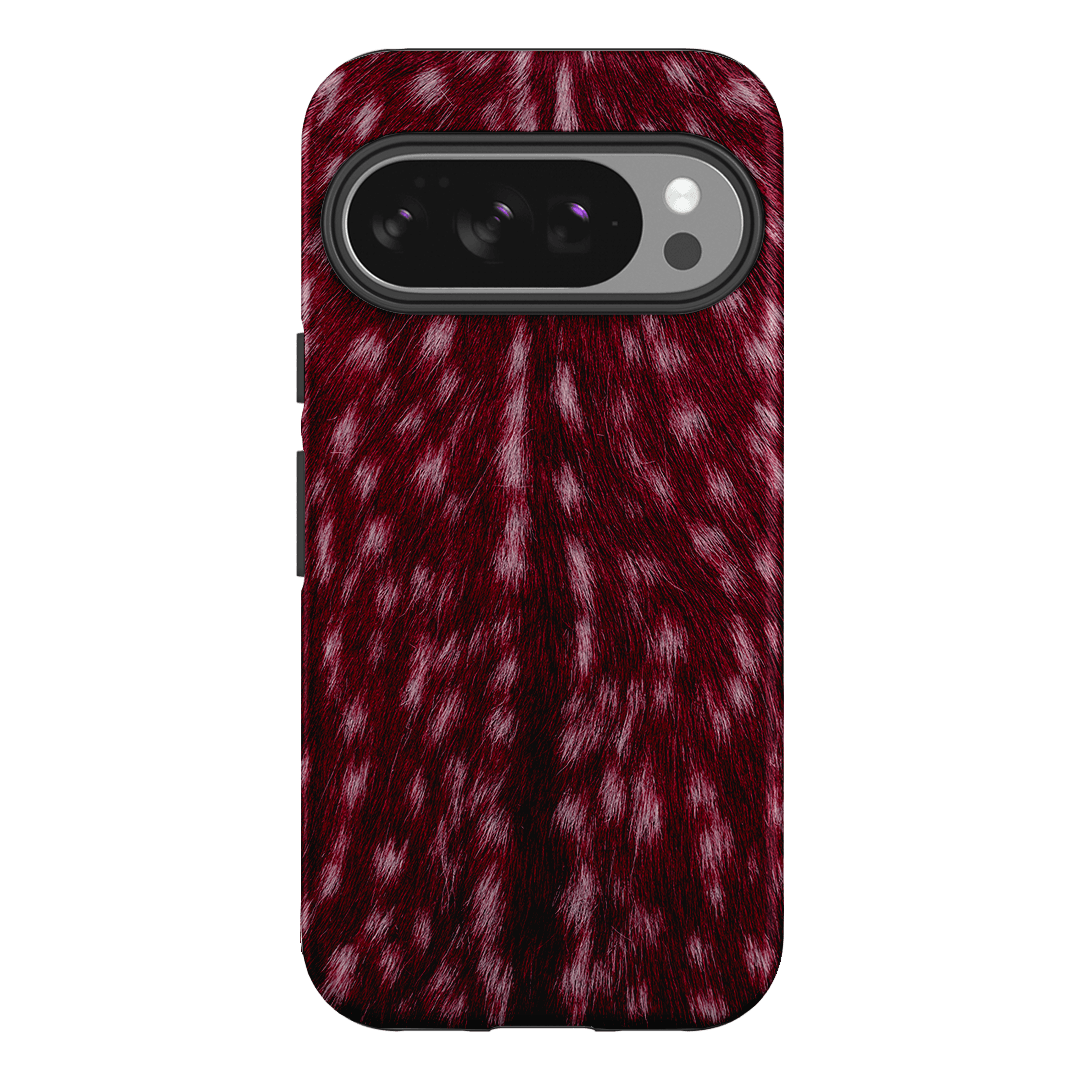 Fawn Burgundy Printed Phone Cases Google Pixel 10 Pro / Armoured by The Dairy - The Dairy