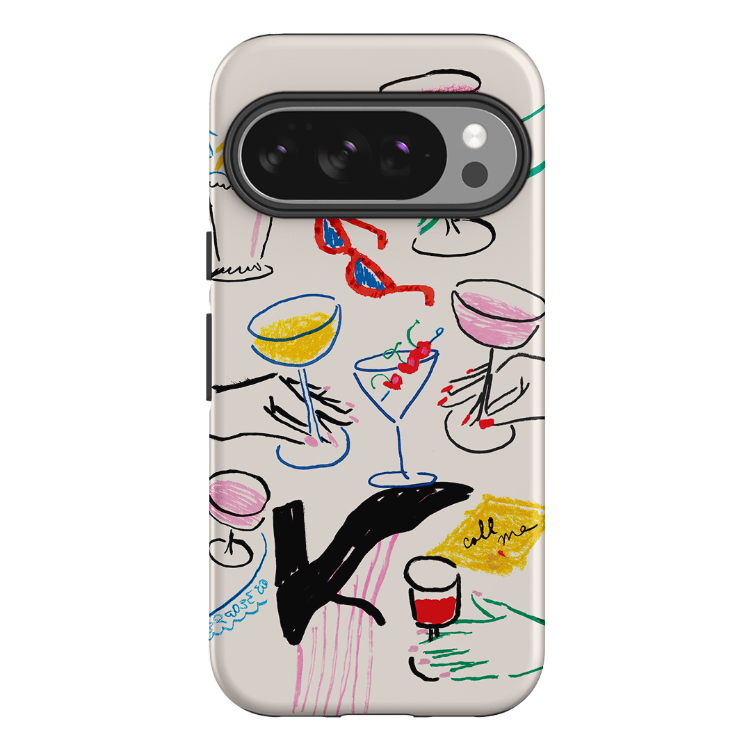 Girls Night Out Printed Phone Cases Google Pixel 10 Pro / Armoured by Phthalo Ruth - The Dairy