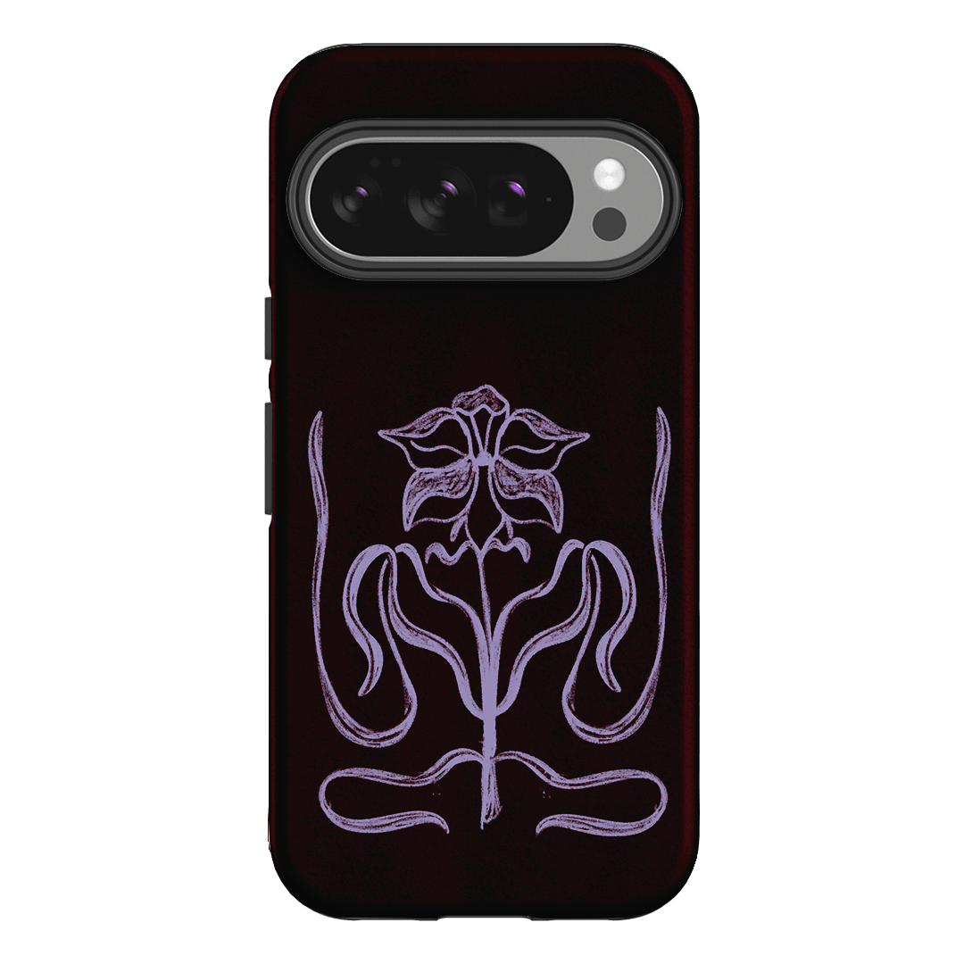 Growth Burgundy Printed Phone Cases by The Dairy - The Dairy