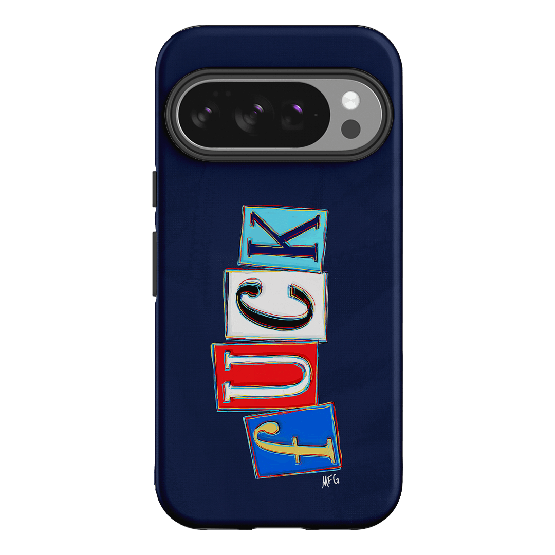 Lil Fcks Blue Printed Phone Cases Google Pixel 10 Pro / Armoured by Margarbs Art - The Dairy