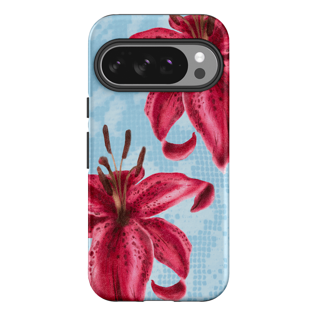 Lillies Printed Phone Cases Google Pixel 10 Pro / Armoured by Sally Hungerford - The Dairy