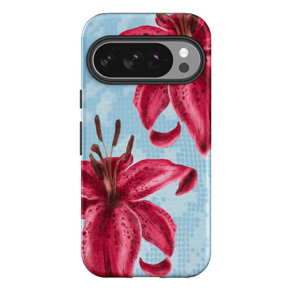 Lillies Printed Phone Cases Google Pixel 10 Pro / Armoured by Sally Hungerford - The Dairy