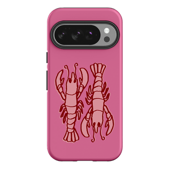 Lobster Love Pink Printed Phone Cases Google Pixel 10 Pro / Armoured by The Dairy - The Dairy