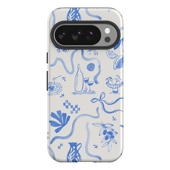 Mediterranean Wave Printed Phone Cases Google Pixel 10 Pro / Armoured by Charlie Taylor - The Dairy