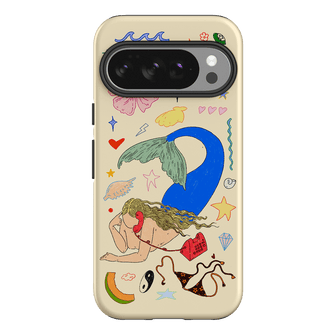Mermaid Salad Cream Printed Phone Cases Google Pixel 10 Pro / Armoured by Easty Beasty - The Dairy