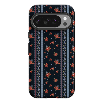Midnight Stripe Printed Phone Cases Google Pixel 10 Pro / Armoured by Kasiags Art - The Dairy