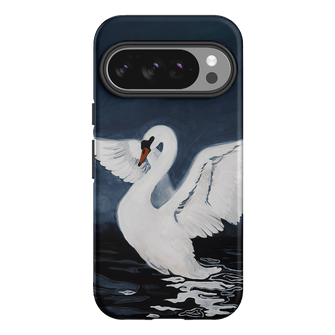 Midnight Swan Printed Phone Cases Google Pixel 10 Pro / Armoured by Lisa Hu - The Dairy