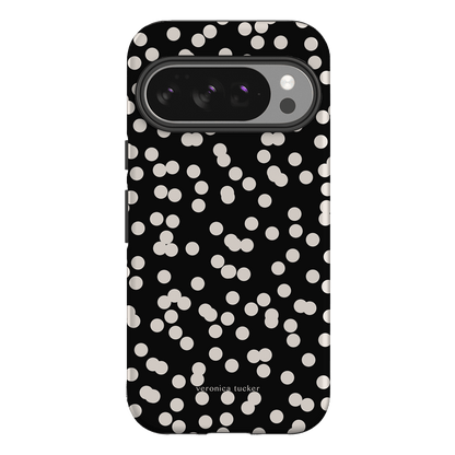 Mini Confetti Noir Printed Phone Cases Google Pixel 10 Pro / Armoured by Veronica Tucker - The Dairy