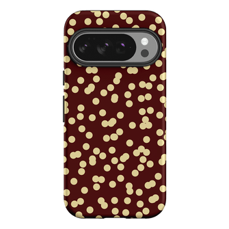 Mini Confetti Burgundy Butter Printed Phone Cases Google Pixel 10 Pro / Armoured by Veronica Tucker - The Dairy