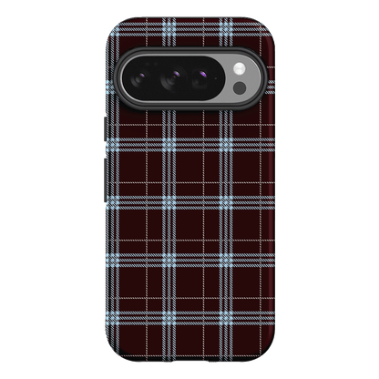 Mocha Plaid Printed Phone Cases Google Pixel 10 Pro / Armoured by The Dairy - The Dairy