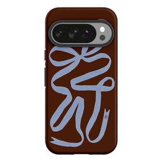 Mocha Ribbon Printed Phone Cases Google Pixel 10 Pro / Armoured by Jasmine Dowling - The Dairy