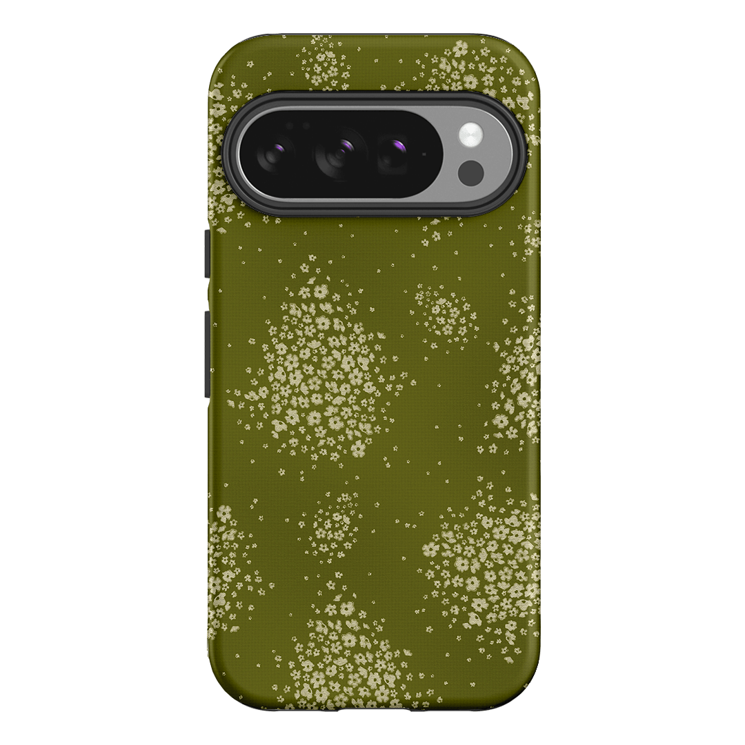 Olive Bloom Printed Phone Cases Google Pixel 10 Pro / Armoured by Veronica Tucker - The Dairy