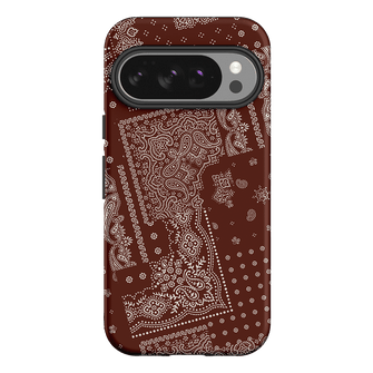Paisley Cinnamon Printed Phone Cases Google Pixel 10 Pro / Armoured by The Dairy - The Dairy