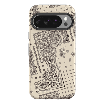 Paisley Ecru Printed Phone Cases Google Pixel 10 Pro / Armoured by The Dairy - The Dairy