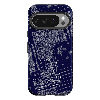Paisley Indigo Printed Phone Cases Google Pixel 10 Pro / Armoured by The Dairy - The Dairy