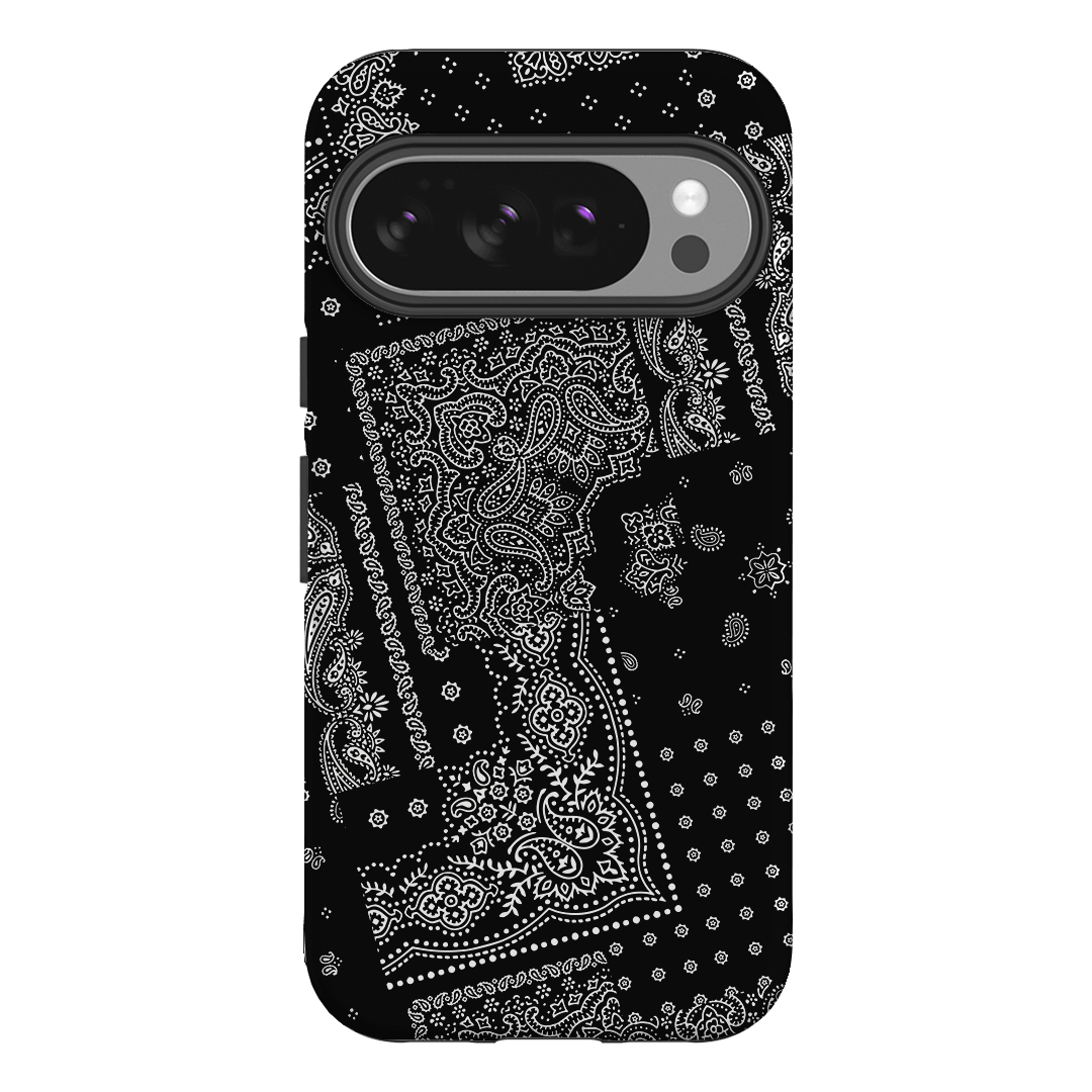 Paisley Noir Printed Phone Cases Google Pixel 10 Pro / Armoured by The Dairy - The Dairy