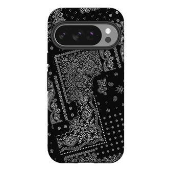 Paisley Noir Printed Phone Cases Google Pixel 10 Pro / Armoured by The Dairy - The Dairy