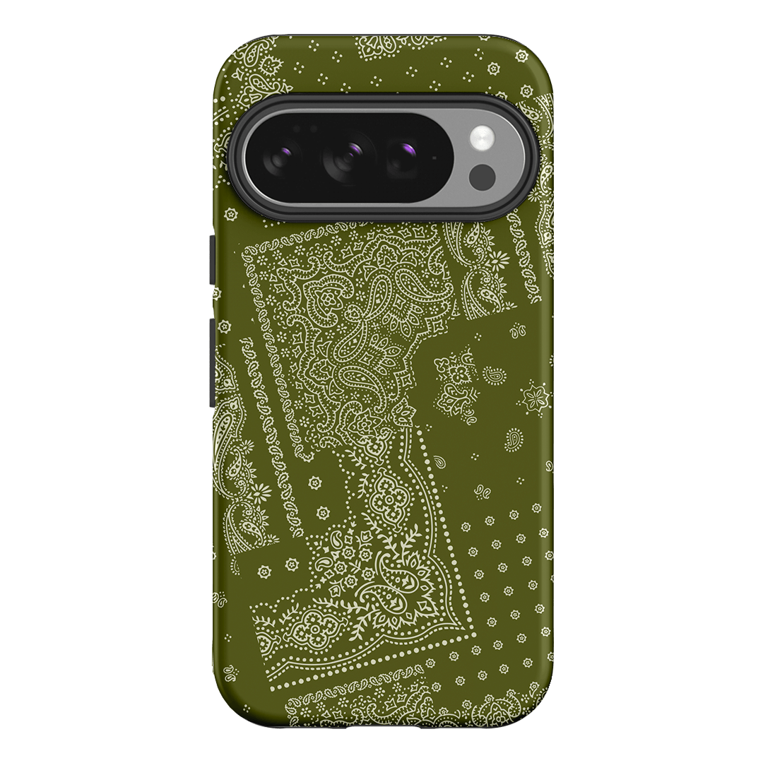 Paisley Fern Printed Phone Cases Google Pixel 10 Pro / Armoured by The Dairy - The Dairy