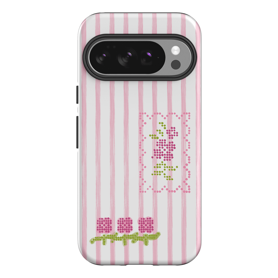 Patchwork Pink Printed Phone Cases Google Pixel 10 Pro / Armoured by Kayla Carr - The Dairy