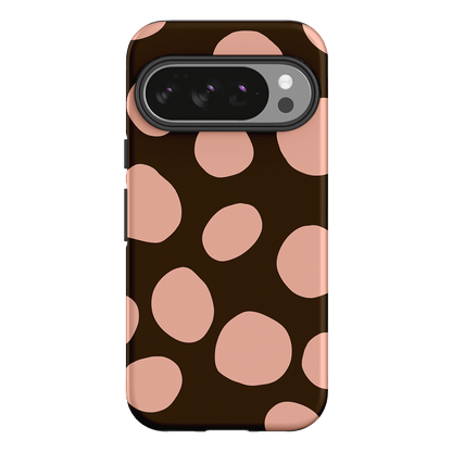 Pebbles Chocolate Pink Printed Phone Cases Google Pixel 10 Pro / Armoured by Veronica Tucker - The Dairy