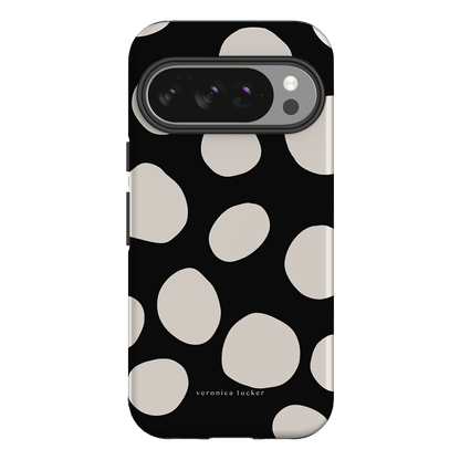 Pebbles Noir Printed Phone Cases Google Pixel 10 Pro / Armoured by Veronica Tucker - The Dairy