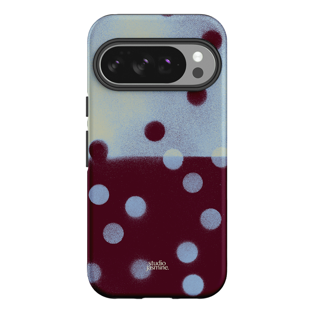Plum Polka Dot
