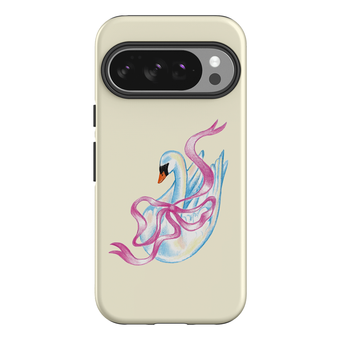 Satin Swan Printed Phone Cases Google Pixel 10 Pro / Armoured by Femke Studio - The Dairy